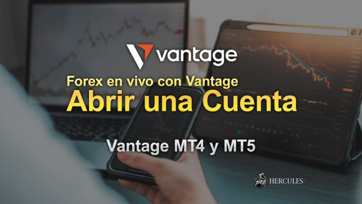 Abrir una cuenta de trading de Forex en vivo con VantageFX (MT4 y MT5)