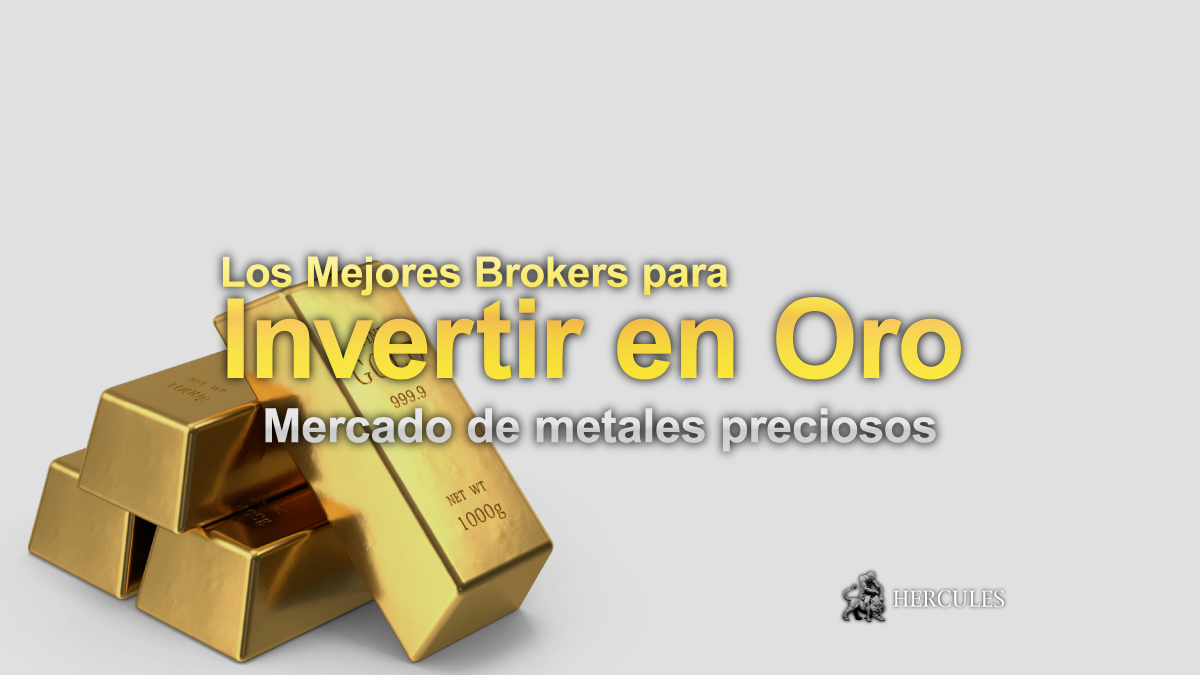 Clasificación de los Mejores Brokers para invertir en Oro (mercado de metales preciosos)