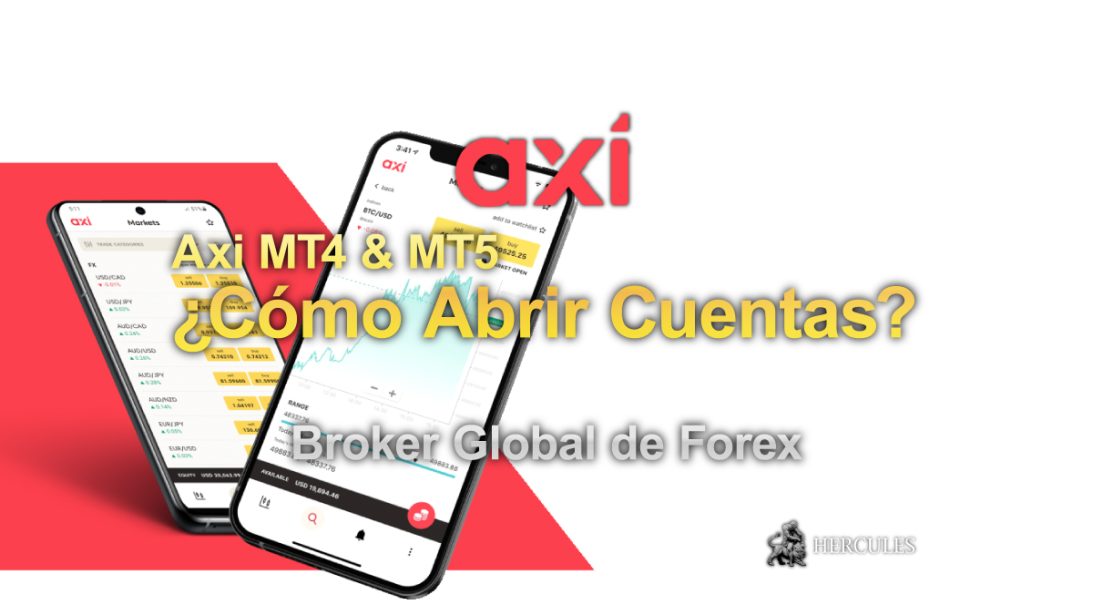 ¿Cómo abrir cuentas de trading Axi MT4 & MT5 Broker Global de Forex