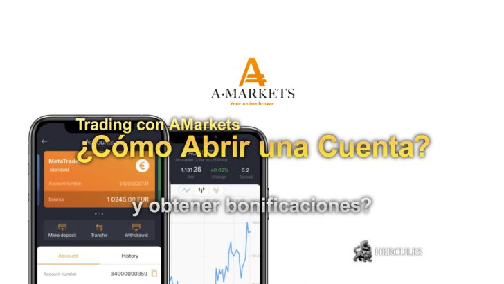 ¿Cómo abrir una cuenta de trading Forex con AMarkets y obtener bonificaciones?