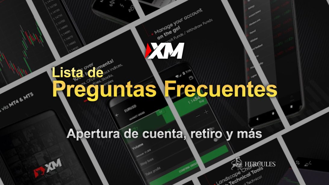 Lista de preguntas frecuentes de XM Apertura de cuenta, depósito, retiro, bonificaciones y más