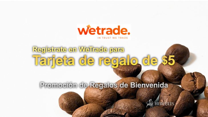 Tarjeta de regalo de Starbucks de $5 de WeTrade