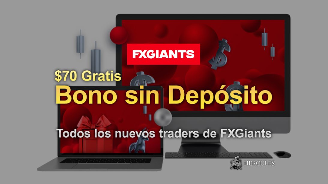 Bono sin Depósito de $70 de FXGiants