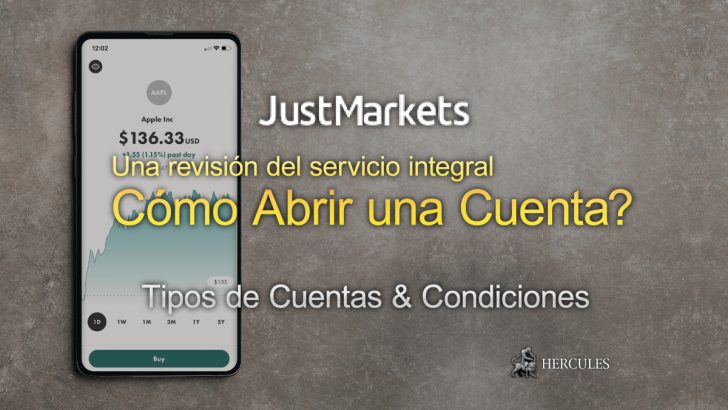 Cómo abrir una cuenta con JustMarkets Tipos de Cuentas & Condiciones de Trading