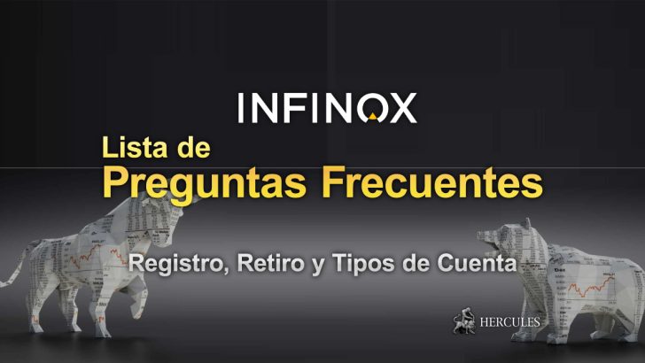 Lista de preguntas frecuentes de INFINOX Registro, Retiro y Tipos de Cuenta
