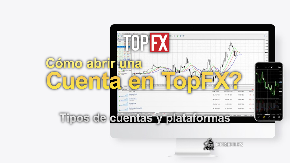 TopFX - Cómo abrir una cuenta de trading en TopFX? | Tipos de cuentas y plataformas