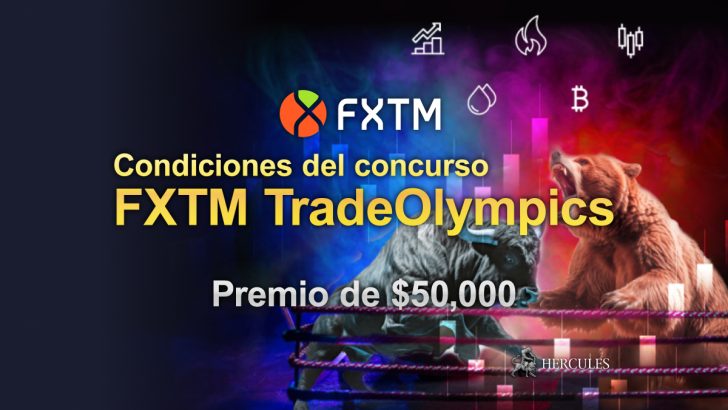 Condiciones del concurso FXTM TradeOlympics Premio de $50,000