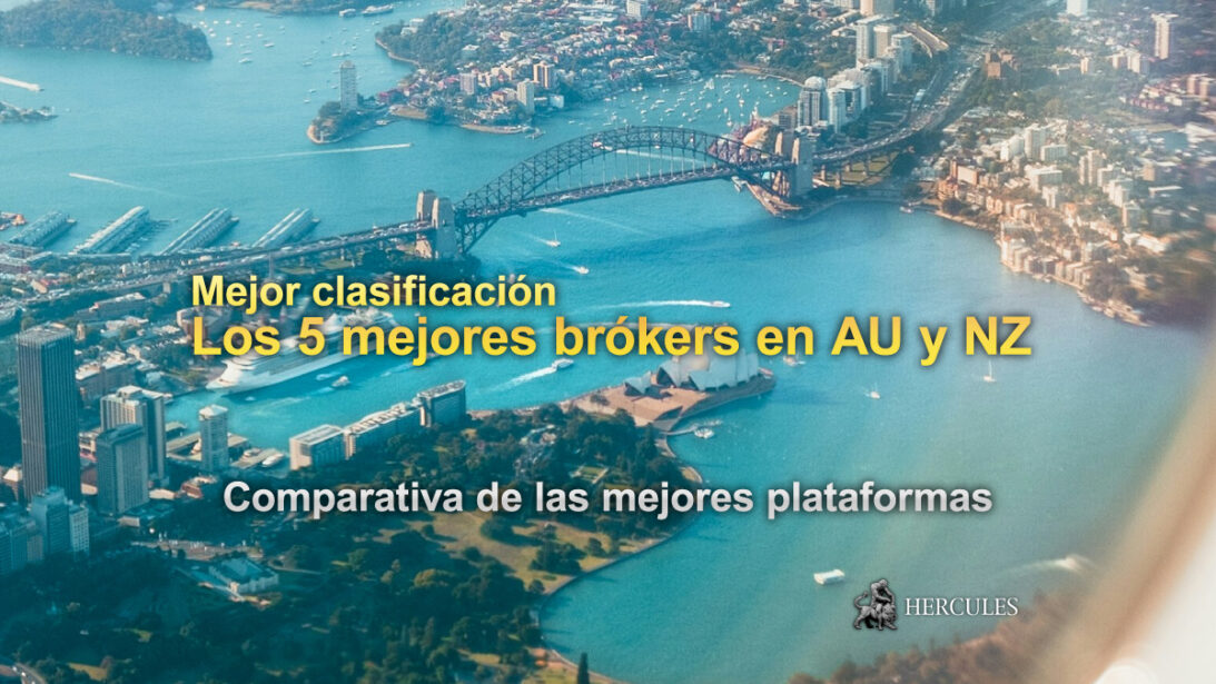 Mejor clasificación: los 5 mejores brókers de Forex en Australia/Nueva Zelanda