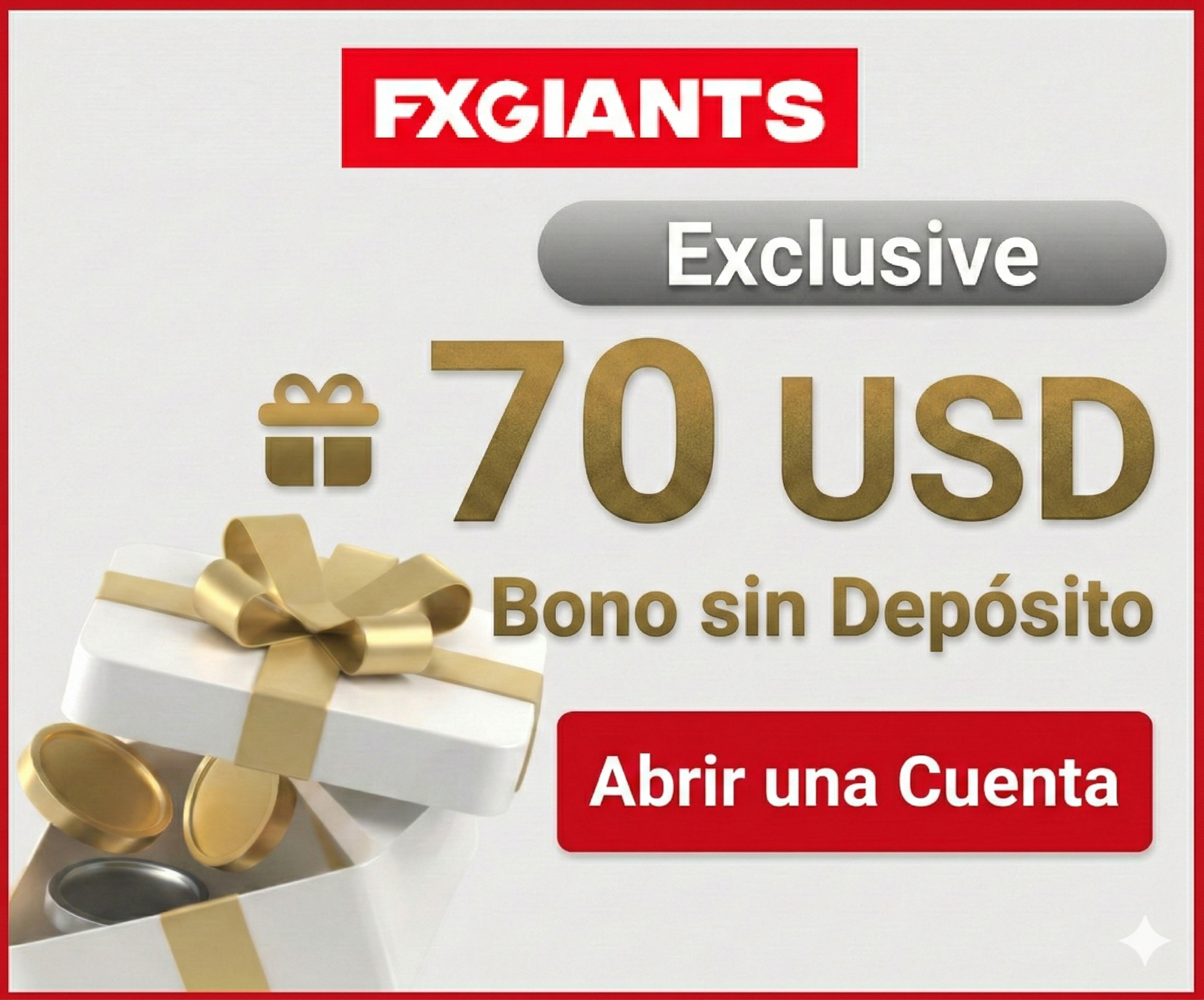 FXGiants Bono Sin Depósito - Bono Sin Depósito de FXGiants: pasos de verificación, reglas de cuentas elegibles, requisito de trading y condiciones de retiro.