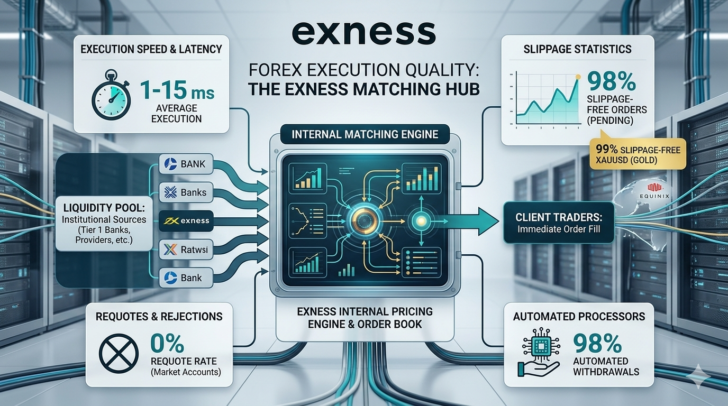 Exness Report Execution Speed, Slippage, Order RejectionRequotes etc