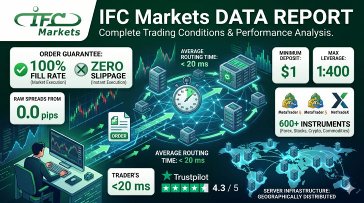 Informe de IFCMarkets de : Velocidad de Ejecución, Deslizamiento (Slippage), Rechazo de Órdenes/Recotizaciones (Requotes), etc.