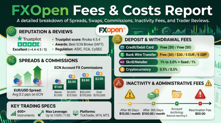 Rapporto FXOpen: Velocità di Esecuzione, Slippage, Rifiuto Ordini/Requote ecc.