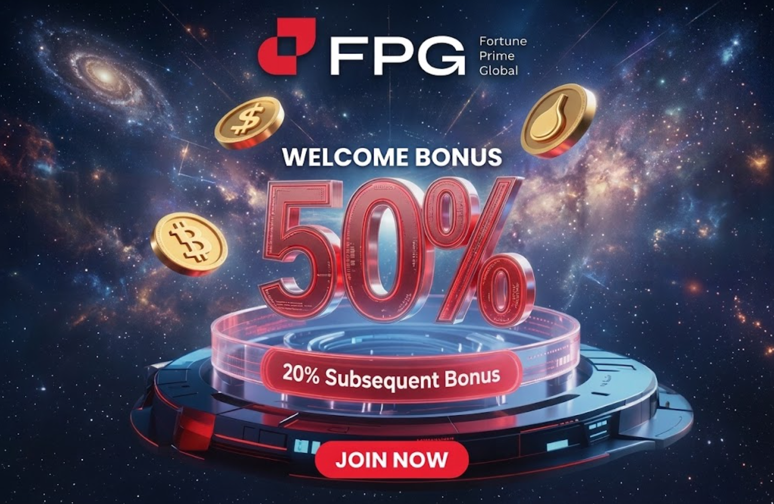 FPG / Fortune Prime Global - Cómo obtener bonos y reembolso cashback de FPG