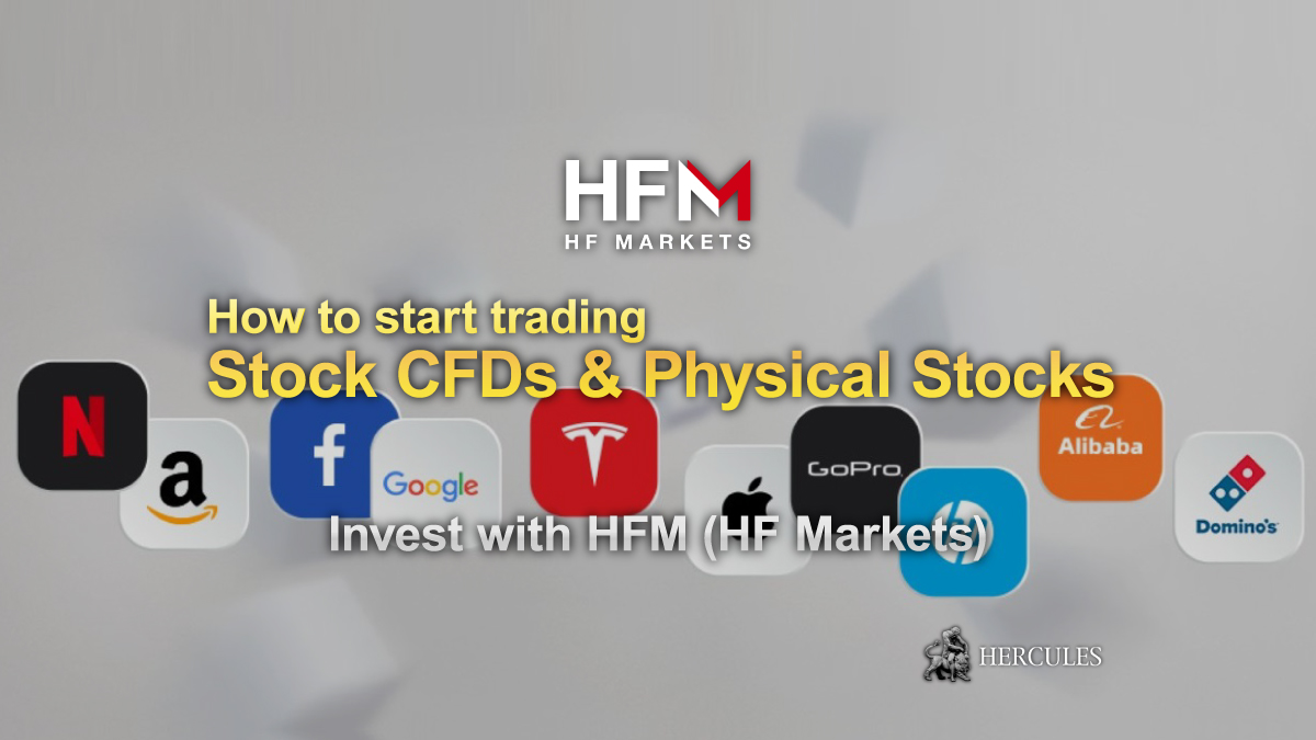 HFM - ¿Cómo empezar a operar CFDs de acciones y acciones DMA en HFM (HF Markets)?